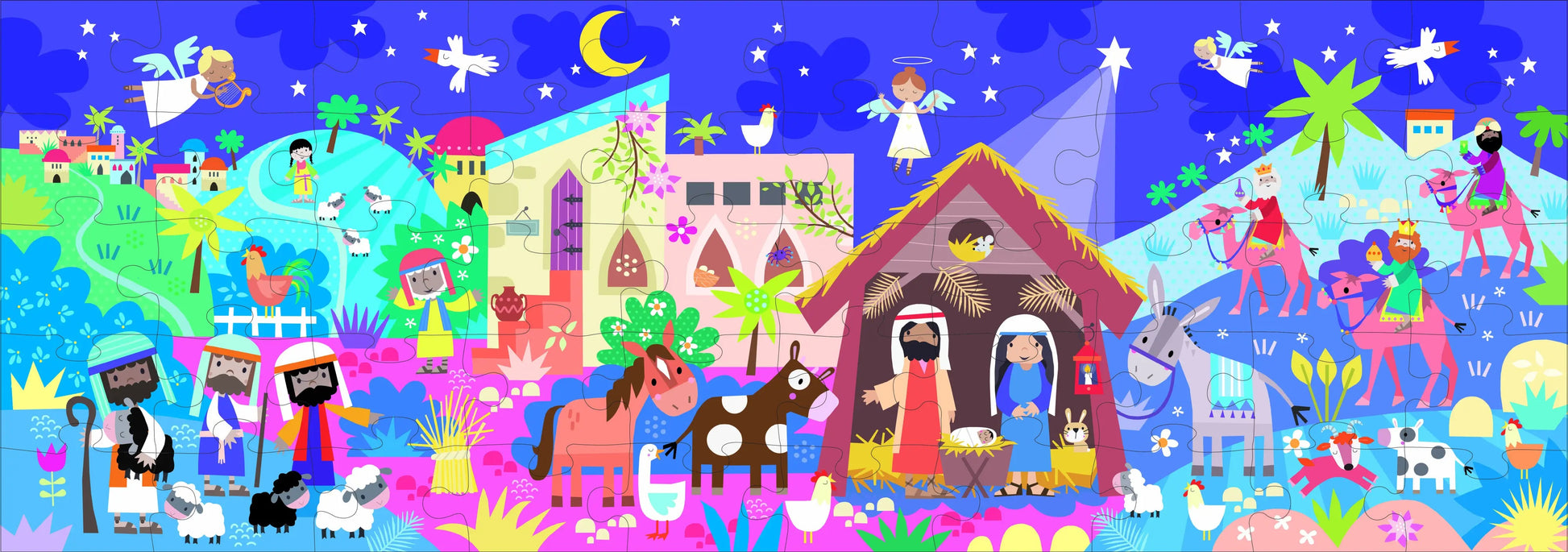 The Nativity Bible Story Jigsaw Puzzle - The Christian Gift Company