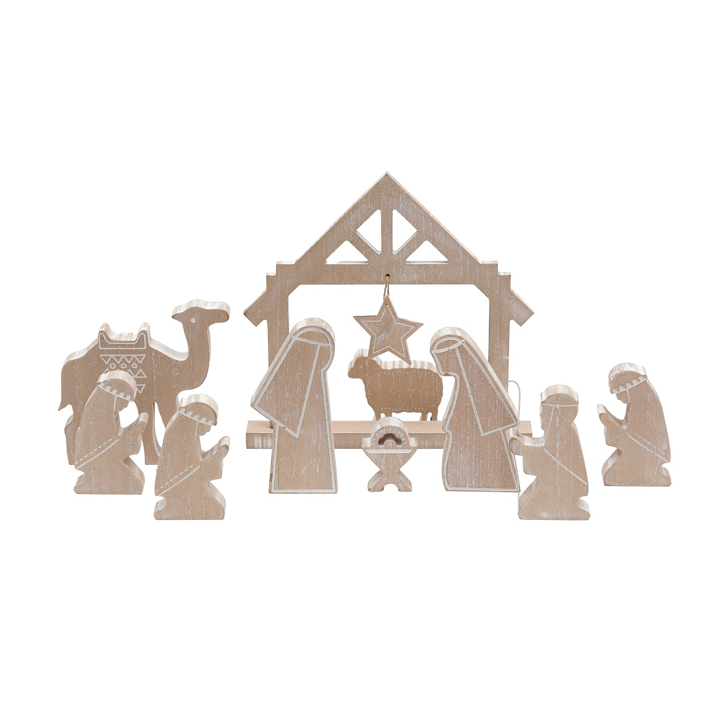 Children's 10-Piece Nativity Set