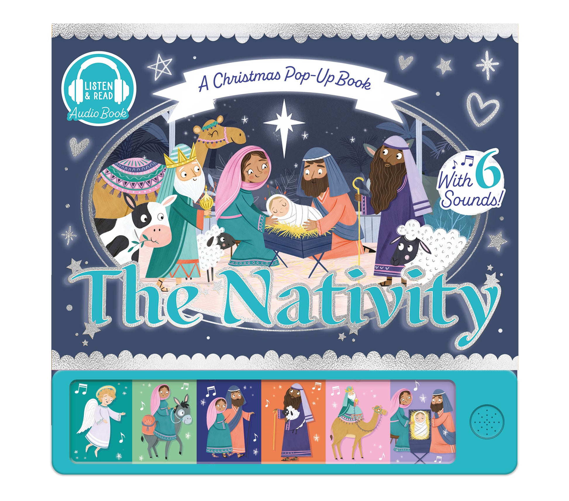 A Christmas Pop Up Sound Book - Nativity: With 6 Sounds - The Christian Gift Company