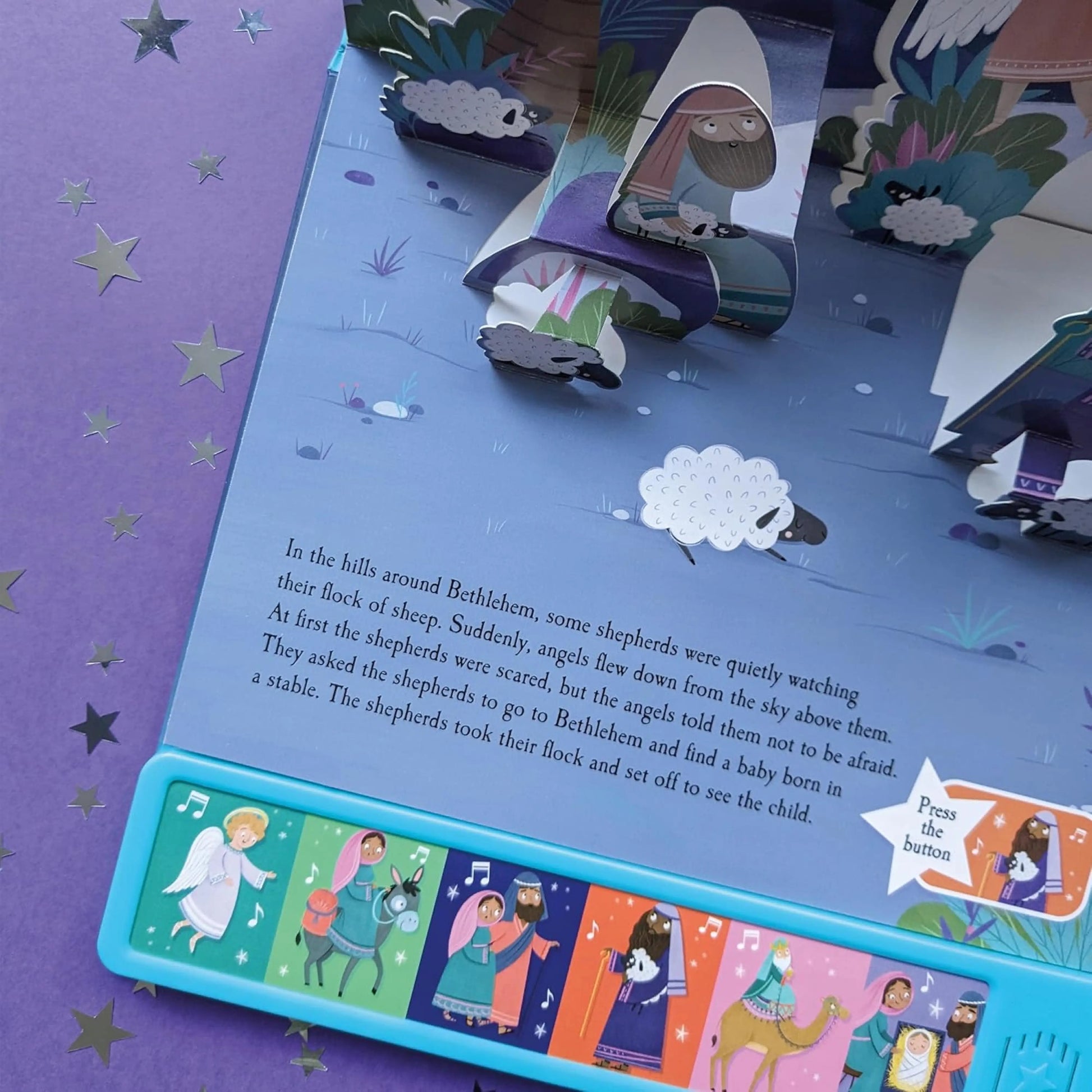 A Christmas Pop Up Sound Book - Nativity: With 6 Sounds - The Christian Gift Company