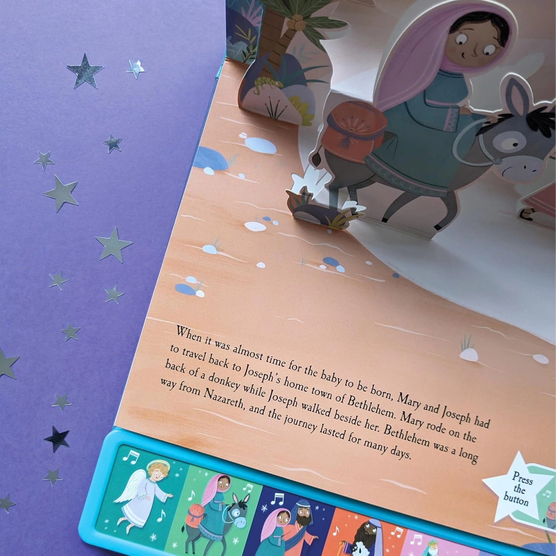 A Christmas Pop Up Sound Book - Nativity: With 6 Sounds - The Christian Gift Company