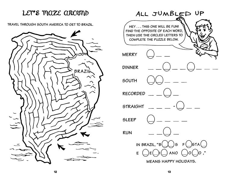 Super Christmas Activities for Kids 2-in-1 - The Christian Gift Company