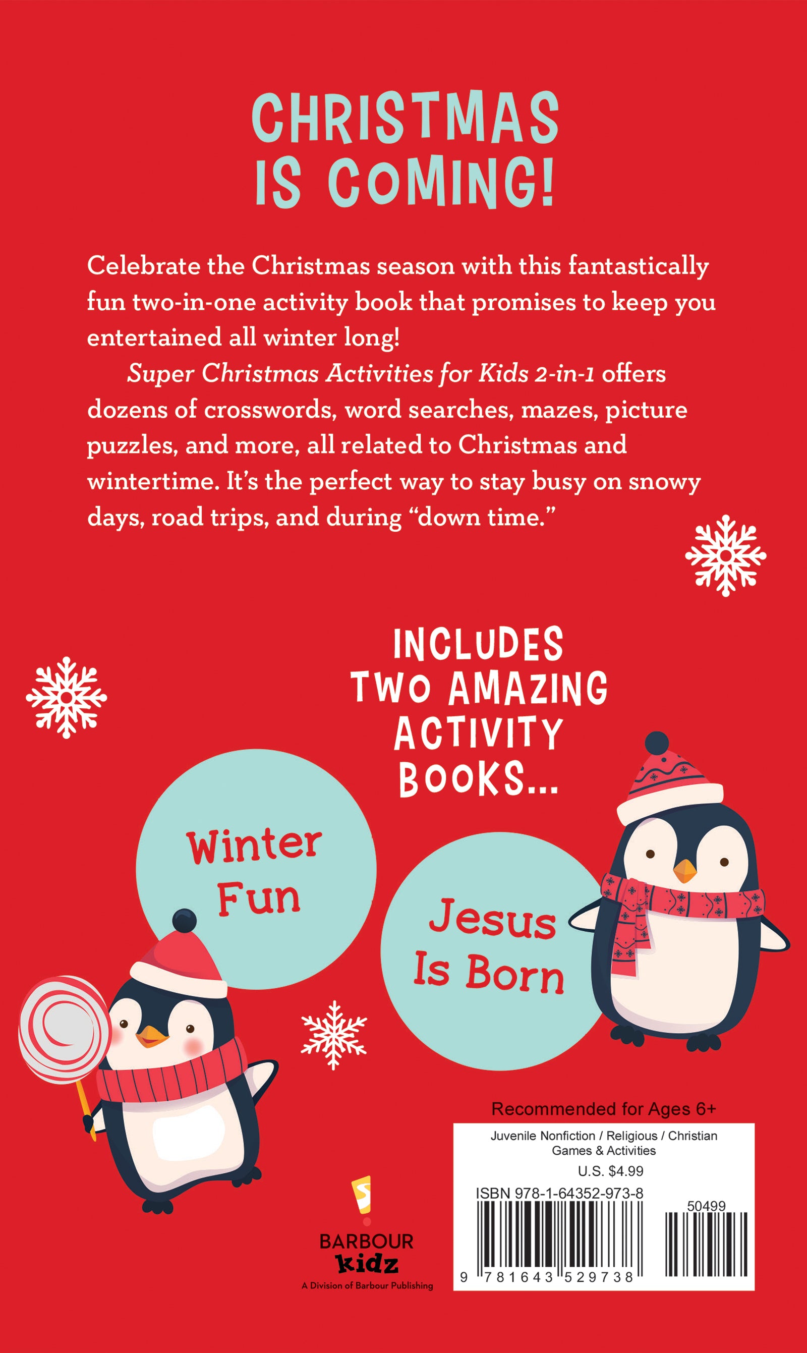 Super Christmas Activities for Kids 2-in-1 - The Christian Gift Company