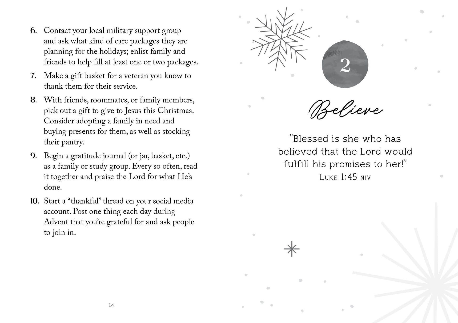25 Christmas Blessings - The Christian Gift Company