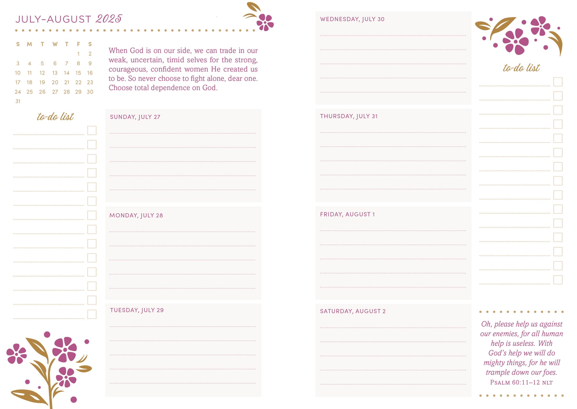 2026 Planner Daily Wisdom for Women - The Christian Gift Company