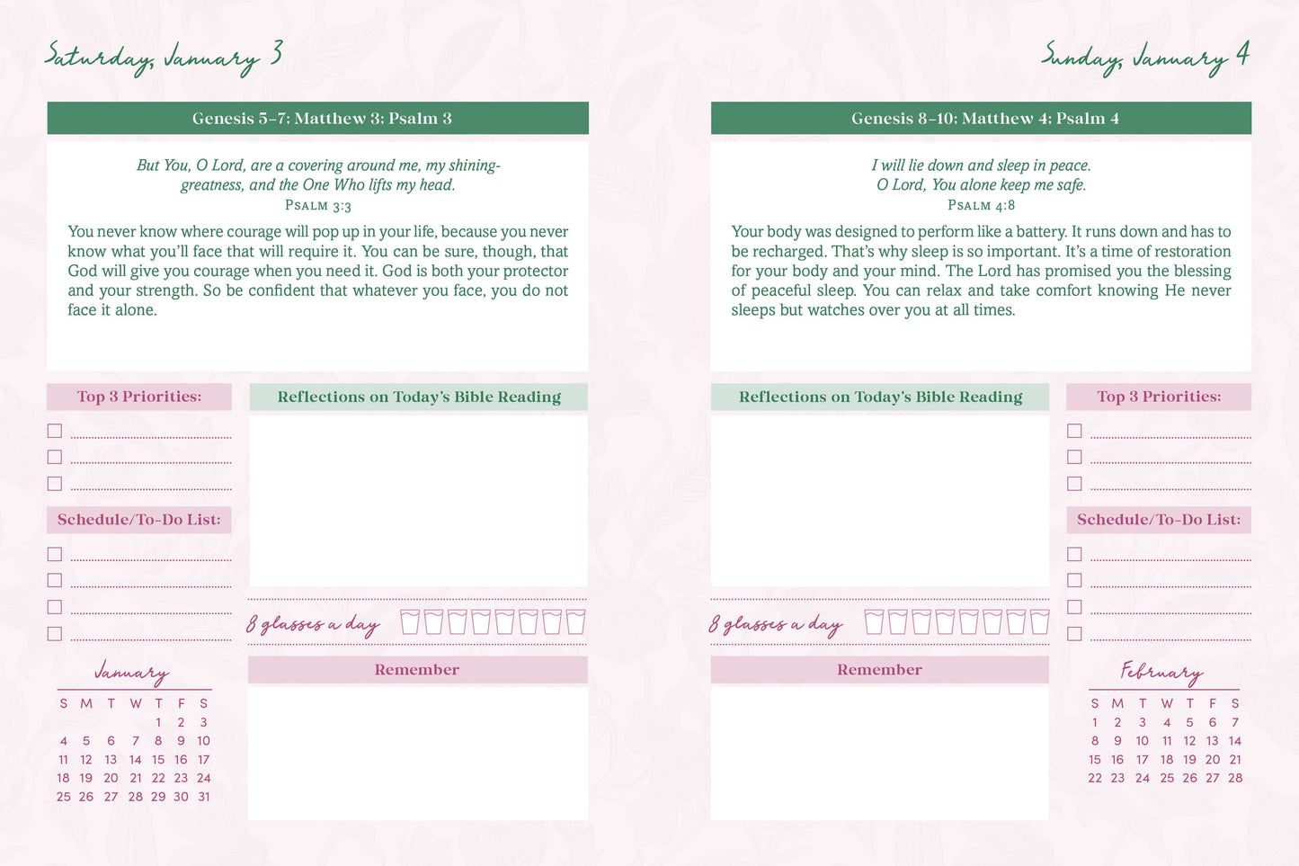 Read Through the Bible in a Year Planner: 2026 Edition - The Christian Gift Company