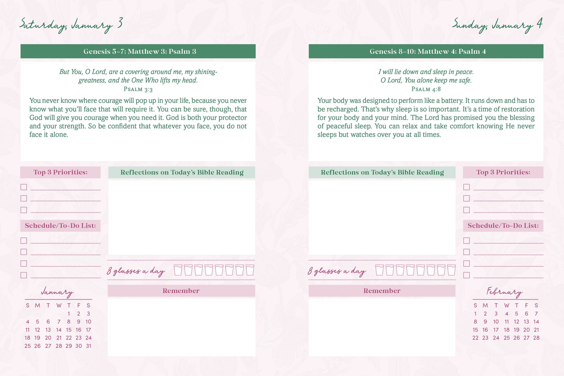 Read Through the Bible in a Year Planner: 2026 Edition - The Christian Gift Company