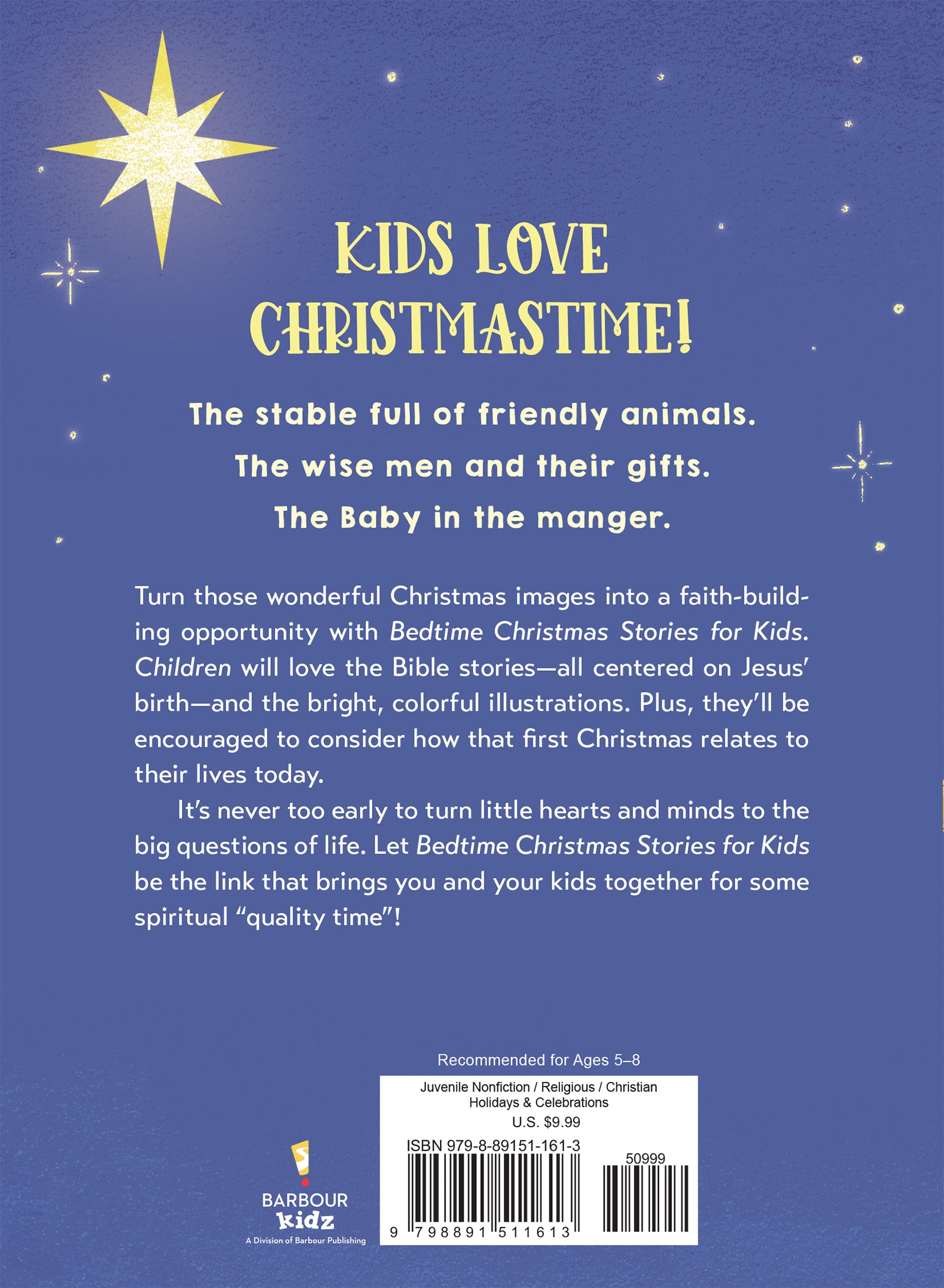 Bedtime Christmas Stories for Kids - The Christian Gift Company
