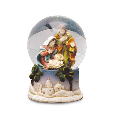 Resin Nativity Waterball - The Christian Gift Company
