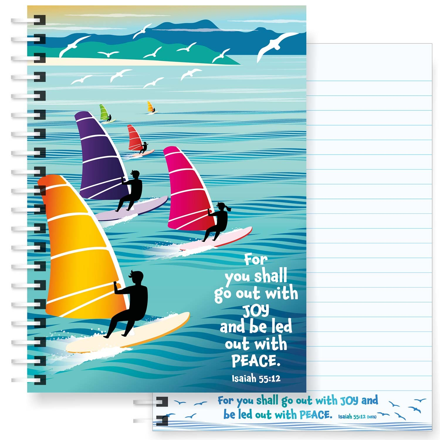 Go out in Joy A5 Notebook - The Christian Gift Company