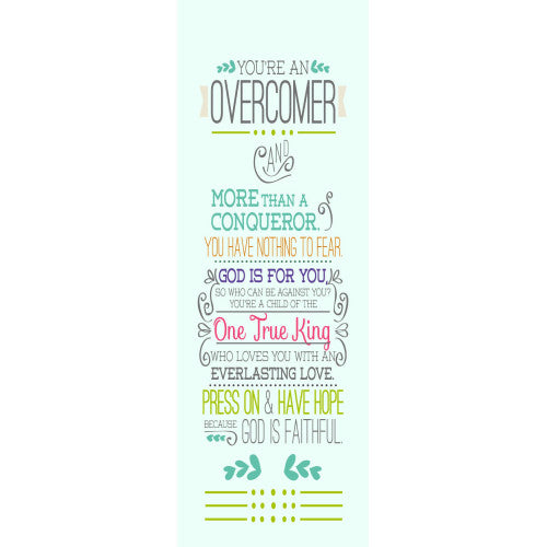 Overcomer Bookmark - The Christian Gift Company