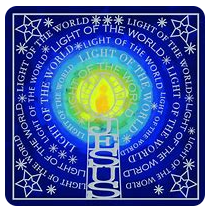 Light of the World Christmas Card - The Christian Gift Company