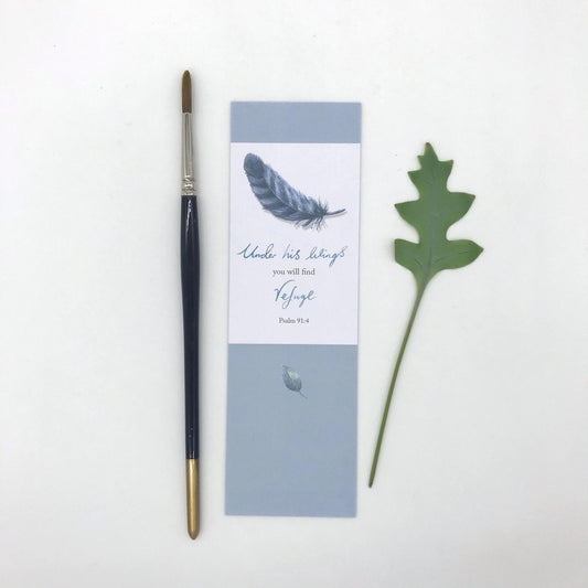 Under His Wings Bookmark - The Christian Gift Company