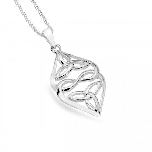 Entwined Celtic Hearts Necklace - The Christian Gift Company