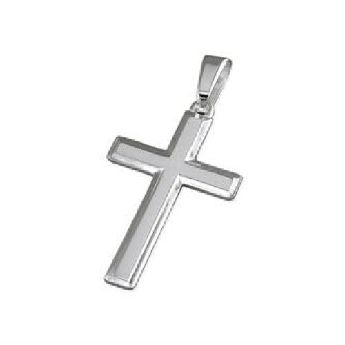Large Plain Ridged Cross - The Christian Gift Company