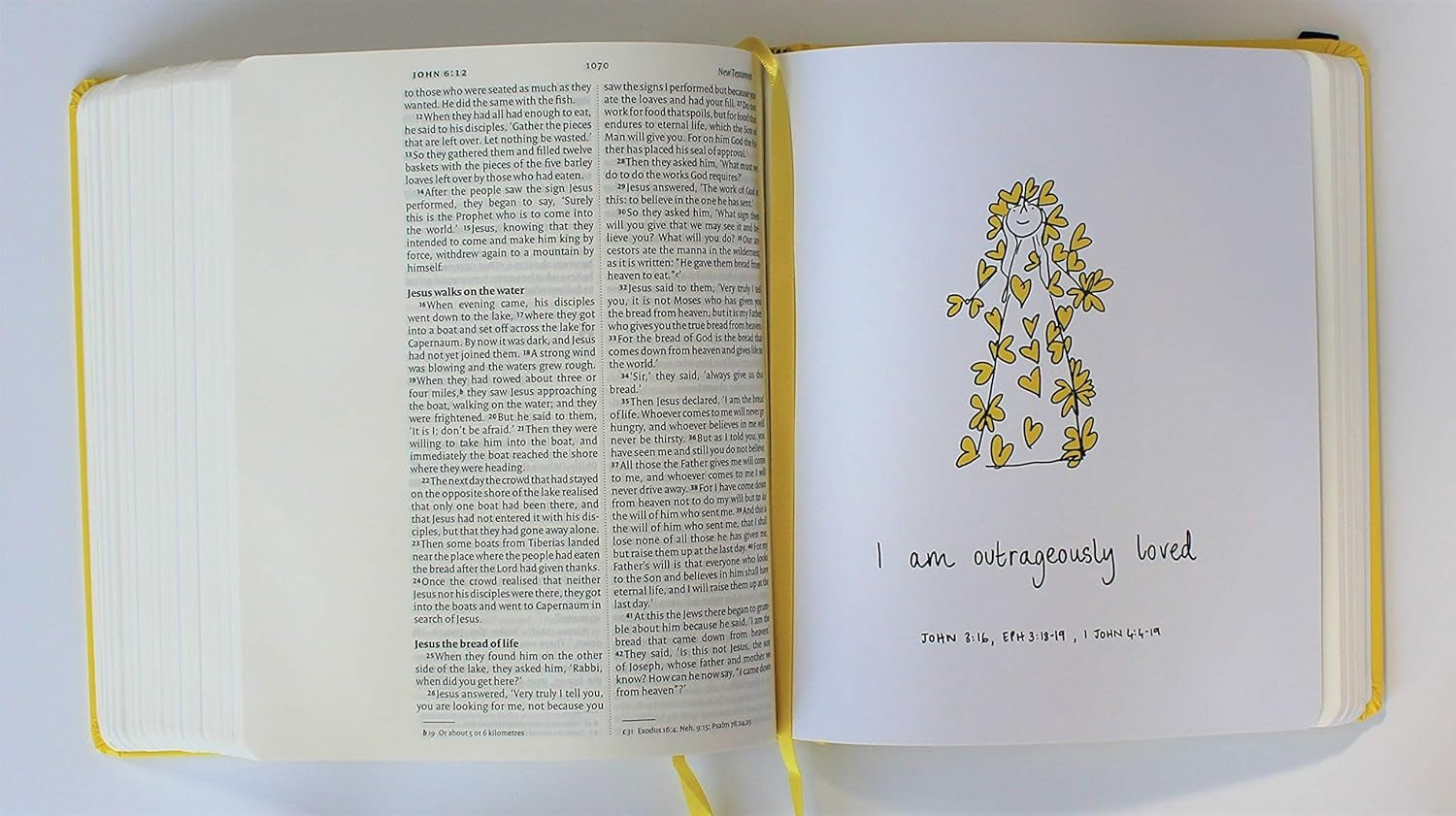 NIV Journalling Bible - I Am So Many Things - The Christian Gift Company