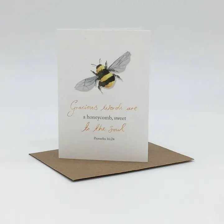 Honeycomb mini Card - The Christian Gift Company