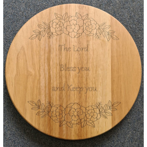 Lazy Susan - Numbers Blessing - The Christian Gift Company