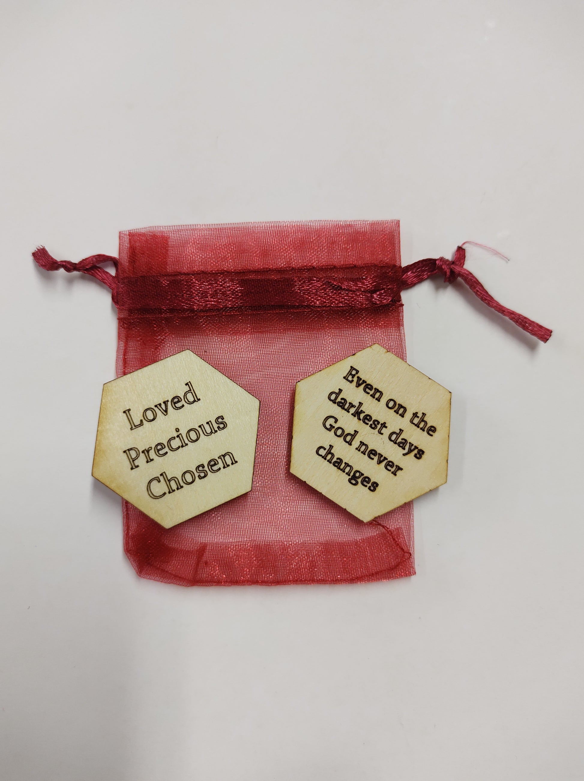 Loved Precious Chosen Pocket Token - The Christian Gift Company