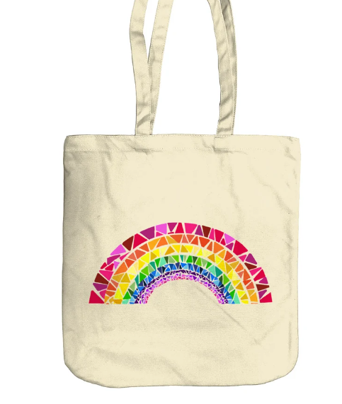 Mosaic Rainbow Tote Bag - The Christian Gift Company