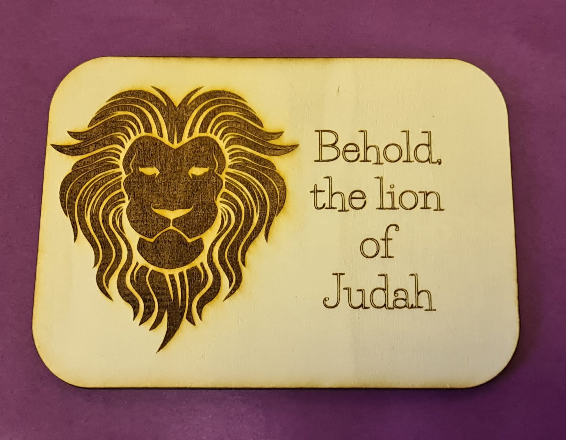 Lion of Judah Magnet - The Christian Gift Company