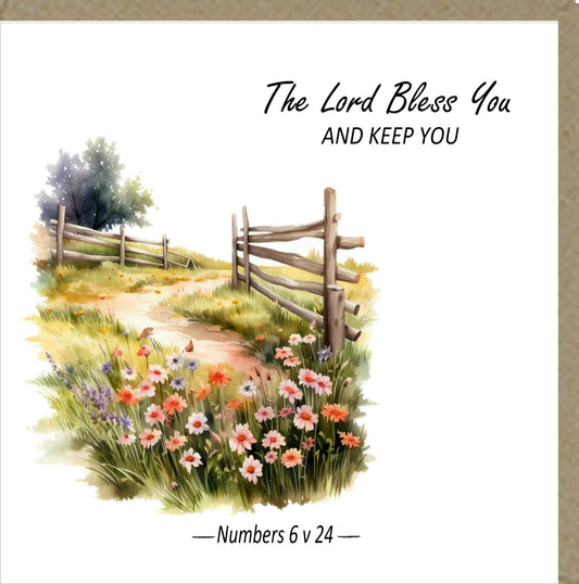 The Lord Bless You Card