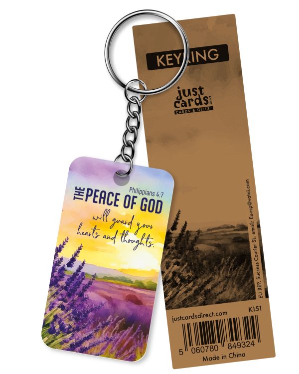 Peace Keyring