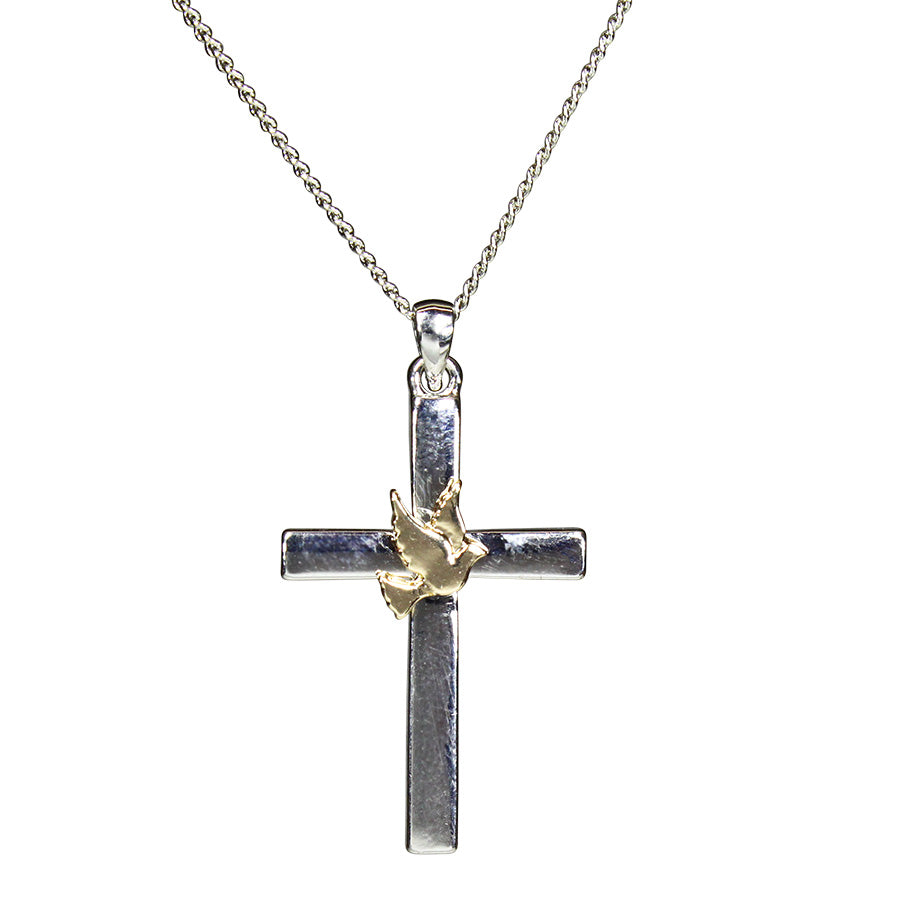 Cross with dove - The Christian Gift Company