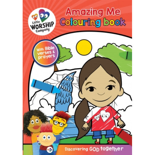 Little Worship Company Amazing Me Colouring Book - The Christian Gift Company