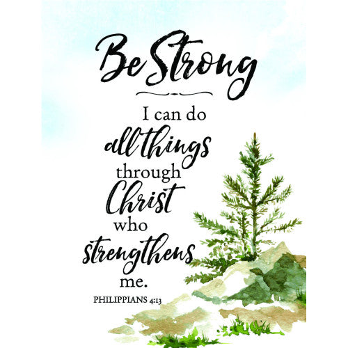 Magnet - Be Strong I Can Do - The Christian Gift Company