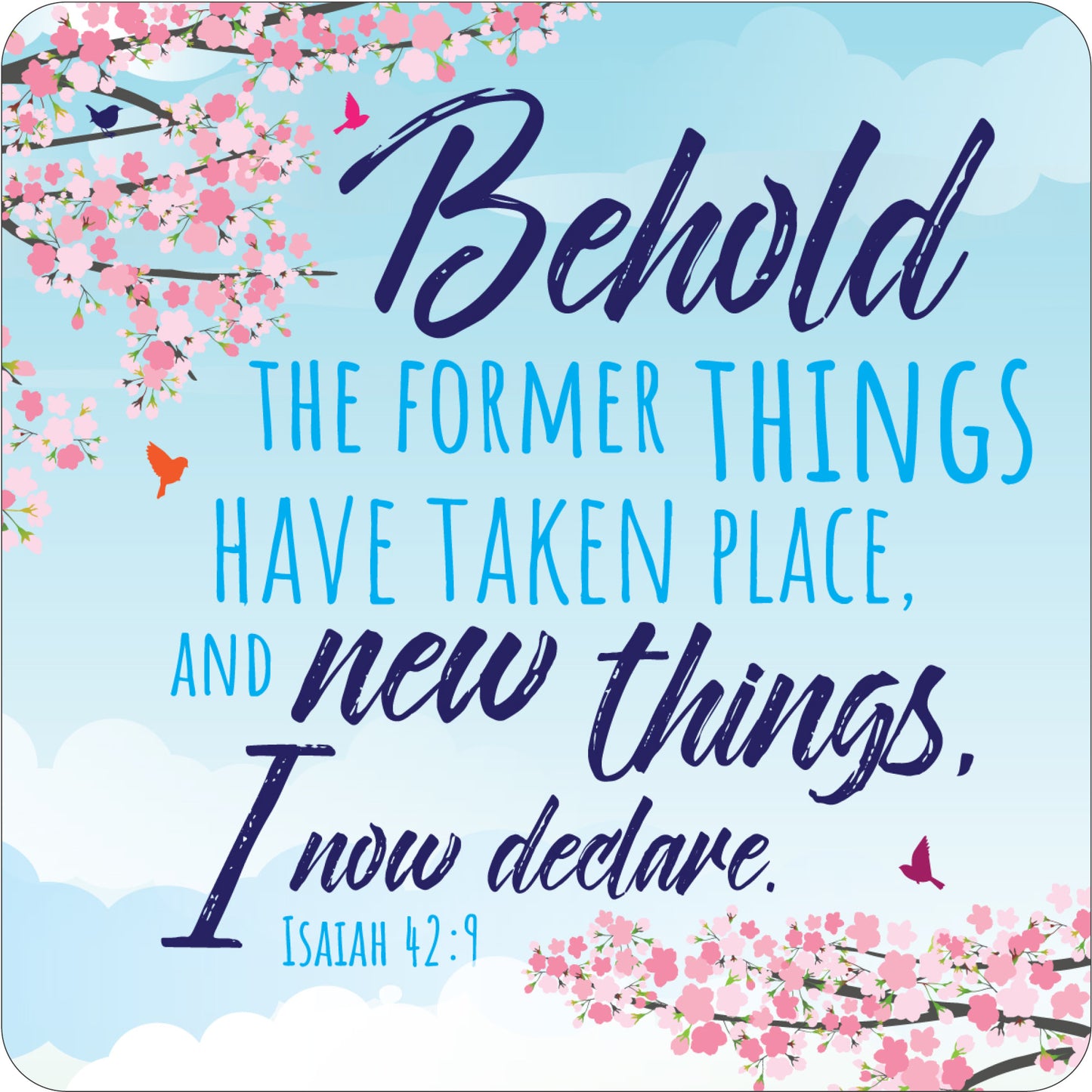 A New Thing coaster - The Christian Gift Company