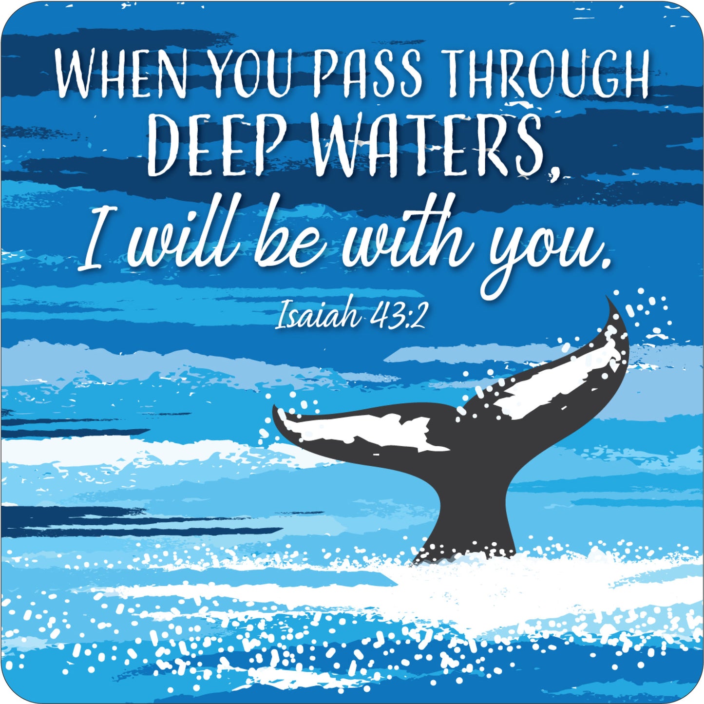 Be with you coaster - The Christian Gift Company