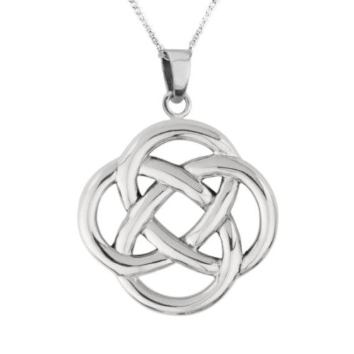 Round Celtic Knotwork Necklace - The Christian Gift Company