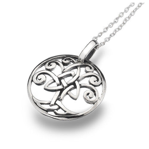 Round Celtic Tree of Life Pendant - The Christian Gift Company