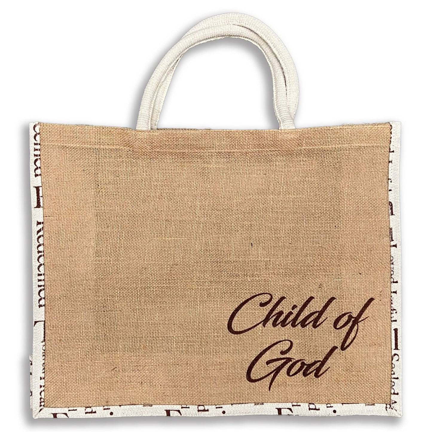 Child of God Jute Tote Bag - The Christian Gift Company