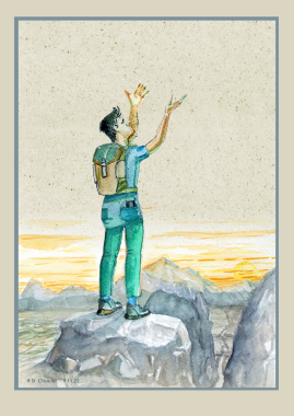 Early will I Rise A4 Print - The Christian Gift Company