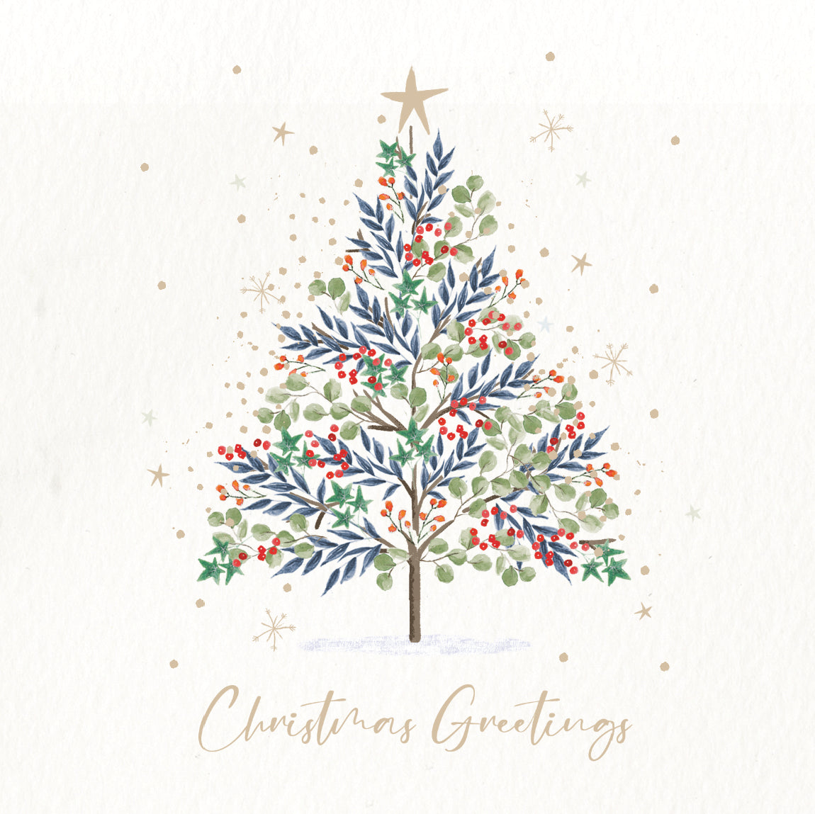 Food Bank – Christmas Tree (Pack of 10) - The Christian Gift Company