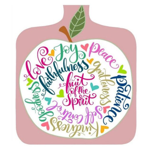 Small Fruit Of The Spirit Chopping Board - The Christian Gift Company
