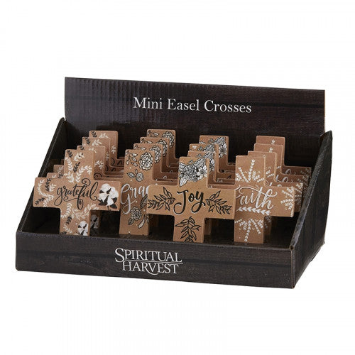 Full Of Joy Mini Cross Grace - The Christian Gift Company