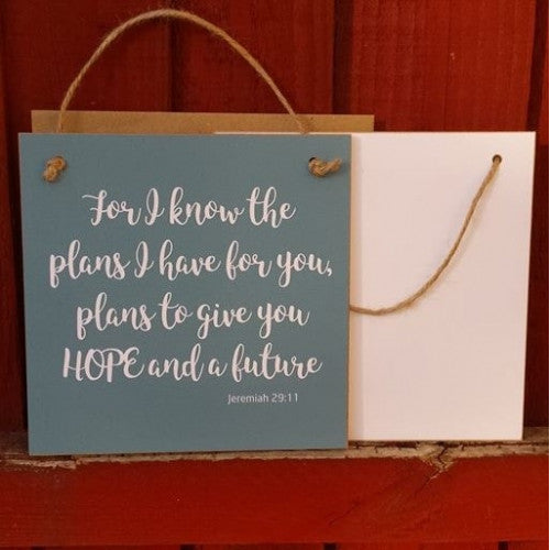 Gift A Card - For I Know The Plans - The Christian Gift Company