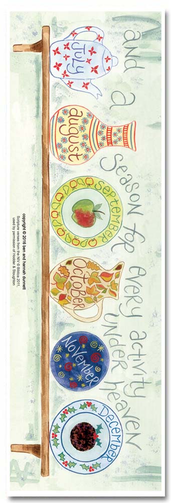 Hannah Dunnett Bookmark A Time For Everything - The Christian Gift Company