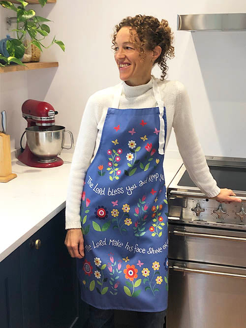 Hannah Dunnett Bless and Keep You Apron - The Christian Gift Company