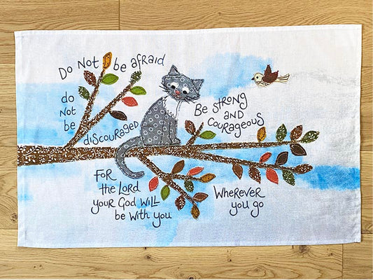 Do Not Be Afraid Tea Towel - The Christian Gift Company
