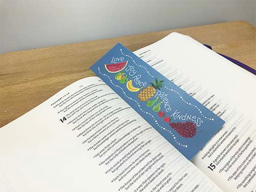 Hannah Dunnett Bookmark Fruit of the Spirit - The Christian Gift Company