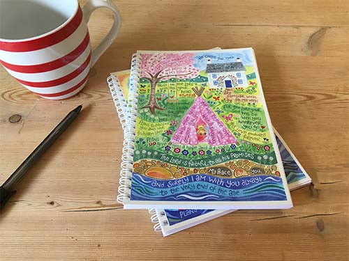 Hannah Dunnett Notebook - He Will Rejoice - The Christian Gift Company