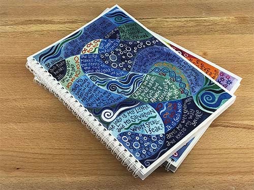 Hannah Dunnett Notebook - He Is My Rock - The Christian Gift Company