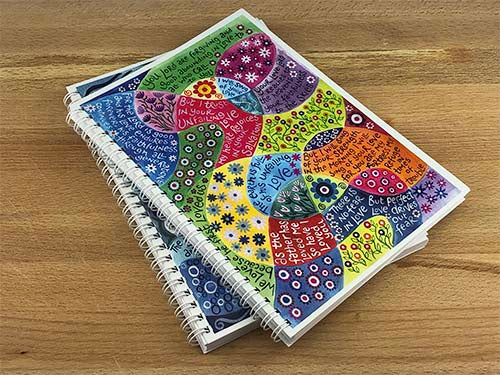Hannah Dunnett Notebook - Perfect Love - The Christian Gift Company