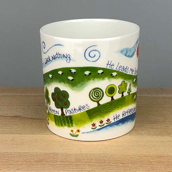 Hannah Dunnett Mug The Lord Is My Shepherd - The Christian Gift Company