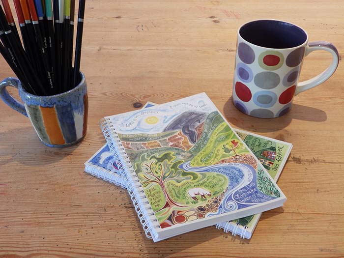 Hannah Dunnett Notebook - Psalm 23 - The Christian Gift Company