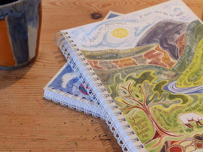 Hannah Dunnett Notebook - Psalm 23 - The Christian Gift Company